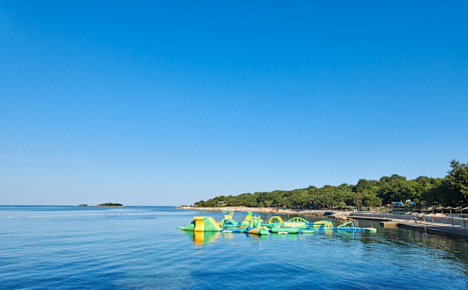 Stranden van Camping Bijela Uvala